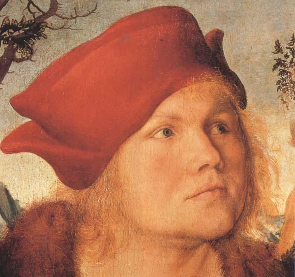 Lucas Cranach the Elder Details of Dr.Johannes Cupinian (mk45) oil painting picture